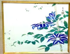 速水御舟筆 桔梗 昭和9年作 山種美術館蔵 製作 大塚工藝社 - メルカリ