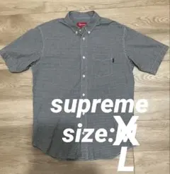 supreme ギンガムチェックシャツ　M supreme ギンガムチェックシャツ M - メルカリ