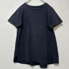 無印良品 黒 Tシャツ【XS~S】ユニセックス シンプル 春夏