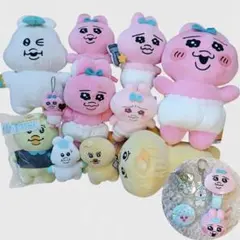 可哀想に！　おぱんちゅうさぎ　きみまろ　んぽちゃむ　ぬいぐるみ　まとめ　未使用有