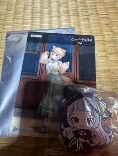 ホロライブ 尾丸ポルカブロマイド、紫咲シオンラバーストラップ