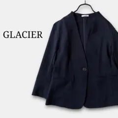 グラシアハニーズ　ノーカラージャケット紺ネイビーきれいめオフィスセレモニー入学式