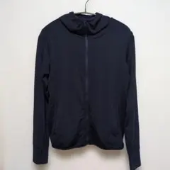 UNIQLO エアリズム UVカット フルジップパーカー ネイビー Mのサムネイル