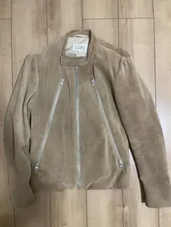 希少 18SS マルジェラ スエード ライダース 44 ハの字 マルタン メゾンのサムネイル