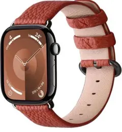 アップルウォッチ バンド 革 ベルト iwatch レザー 45/44/42