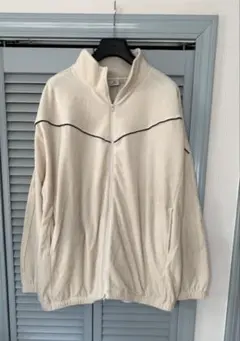 ニコアンド　ベロア調ブルゾン