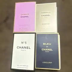 CHANEL 香水サンプルセット 4種おまとめ