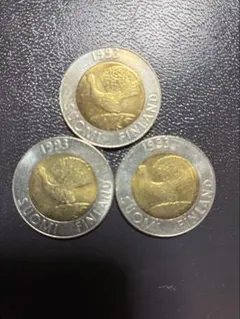 貨幣 フィンランド バイメタル コインのサムネイル
