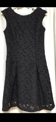 ZARA 黒のレースワンピース　オケージョンドレス　未使用のサムネイル