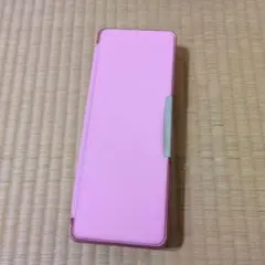 ピンク プラスチック ペンケース シャープナー付き