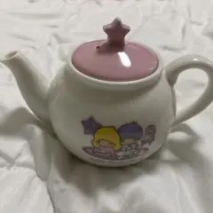 キキララの陶器ティーポット