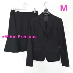 ★美品★n❤︎line Precious ビジネススーツ 就活 M 9号 ブラック