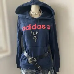 adidasNEO Y2kお兄系海外ガール平成ギャル00sネイビーJXOTサイズのサムネイル