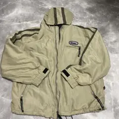 FIRST DOWN フード付きマウンテンパーカー　アウター　冬　ジャケット古着