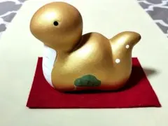 縁起物 へび 金色 ヘビの置物 干支 ゴールド 開運 蛇