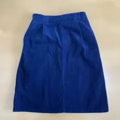 earth music&ecology ネイビー コーデュロイ タイトスカート