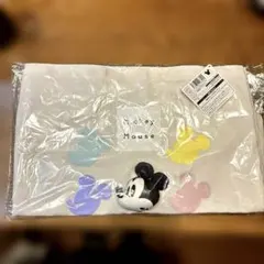 Disney Mickey Mouse フェイスマスコット付きトートバック