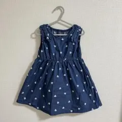 apres les cours アプレレクール 3柄肩リボンワンピース