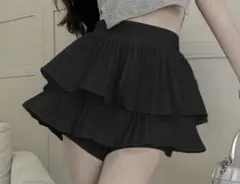 SHEIN 黒ミニスカート