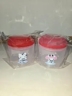 Happyくじ　サンリオ　D賞キャニスター　２種