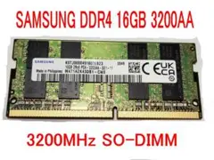 SAMSUNG DDR4 16GB 3200MHz SO-DIMM