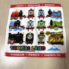 【未使用】トーマスランド　ハンドタオル　ミニタオル