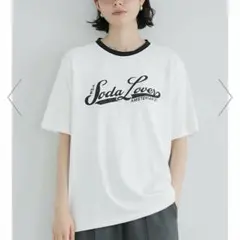 coca ベーシックプリントTシャツ　Lサイズ