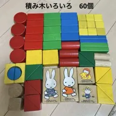 9/30まで　積み木いろいろ　60個