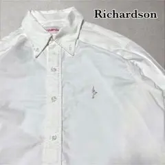美品 Richardson オックスフォードシャツ 刺繍 made in USA
