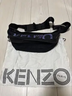 【KENZO トラ刺繍 ボディバッグ 黒】 KENZO 虎刺繍 ボディバッグ - メルカリ