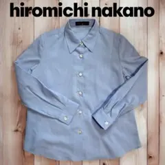 【hiromichi nakano】長袖シャツ フォーマル ブルー 150
