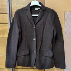 L.L.Bean ボタン付きジャケット XS ブラウン