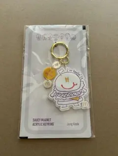 BTS マクドナルドコラボ　アクリルキーリング　JUNGKOOK