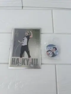 【ハイキュー 木兎光太郎・赤葦京治】デコラートコレクション・くら寿司缶バッジ