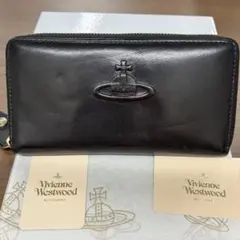 新品同様‼️ ヴィヴィアンウエストウッド　財布　長財布　オーブ　ラウンドファスナー