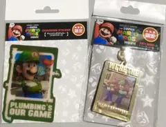 スーパーマリオブラザーズムービー ステッカー＆キーホルダー