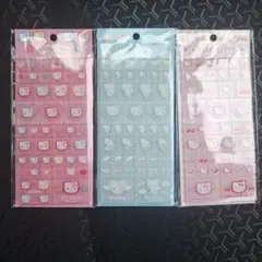 x*u様 ハローキティ タイルシール 3パックセット