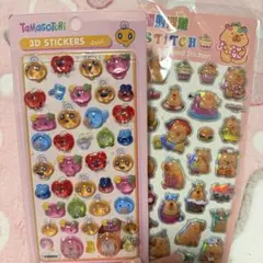 ボンボンドロップシール 3D ステッカー たまごっち めめっち