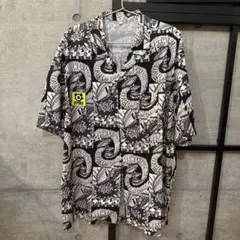 HIPANDA 総柄シャツ 175/92A Lサイズ