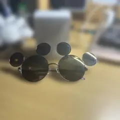 ミッキーマウス耳付きサングラス
