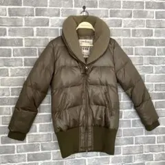 【lalacub】 オリーブダウンブルゾン　Mサイズ