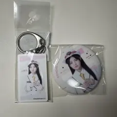 櫻坂46 浅井恋乃未 JR東日本 コラボ 駅名標風キーホルダー 缶バッジ セット