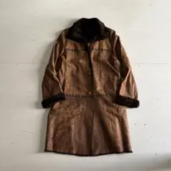 00's vintage デザイン　ファーコート　アーカイブ　y2k グランジ
