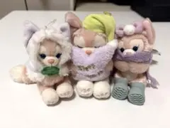 リーナベル　ぬいぐるみチャーム　ぬいぐるみバッチ　3点セット