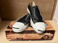 ★デッドストック★【ジャックパーセル】◆レザー◆USA製◆25.5cm◆B品