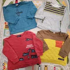 トレーナー4点セット サイズ90センチ