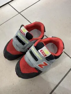 New Balance 996 ベビーシューズ グレー/レッド