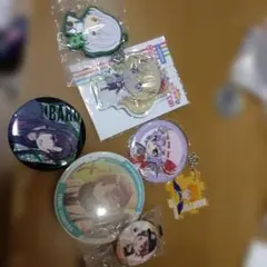 アニメキャラクター アクリルキーホルダー 6個セット