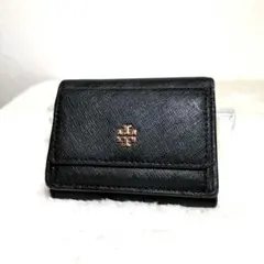 Tory Burch　トリーバーチ　 三つ折り財布 黒