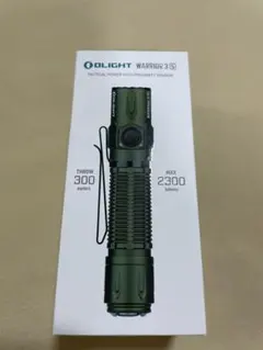 Olight Warrior 3S 懐中電灯 ブラック 未使用 - メルカリ